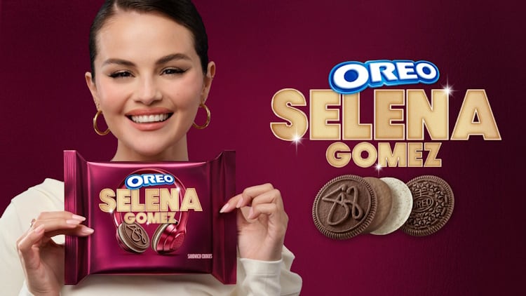 Selena Gomez x Oreo collab