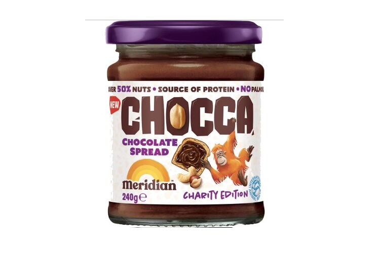 Charity edition chocolate spread helps protect orangutan