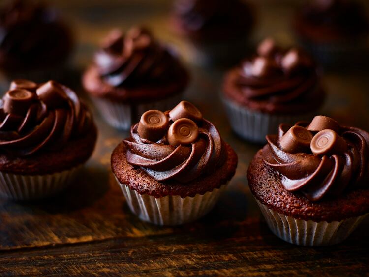 Rolo cupcakes from Nestle Professional