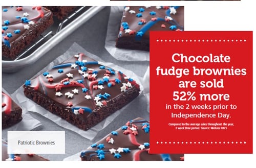 Brookies – indulgent brownie-cookie hybrids – are gaining traction as bakers look to premiumise familiar formats with playful, shareable twists.