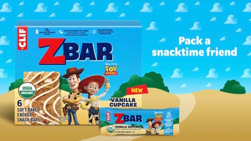 Zbar/Toy Story Vanilla Cupcake bar