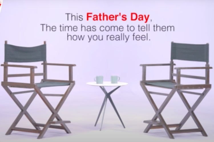 Parle conducts social experiment to help kids communicate unsaid emotions to dad