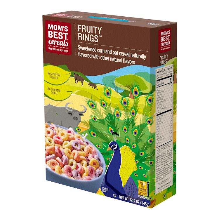 Mom’s Best Jungle Berry Crunch & Fruity Rings