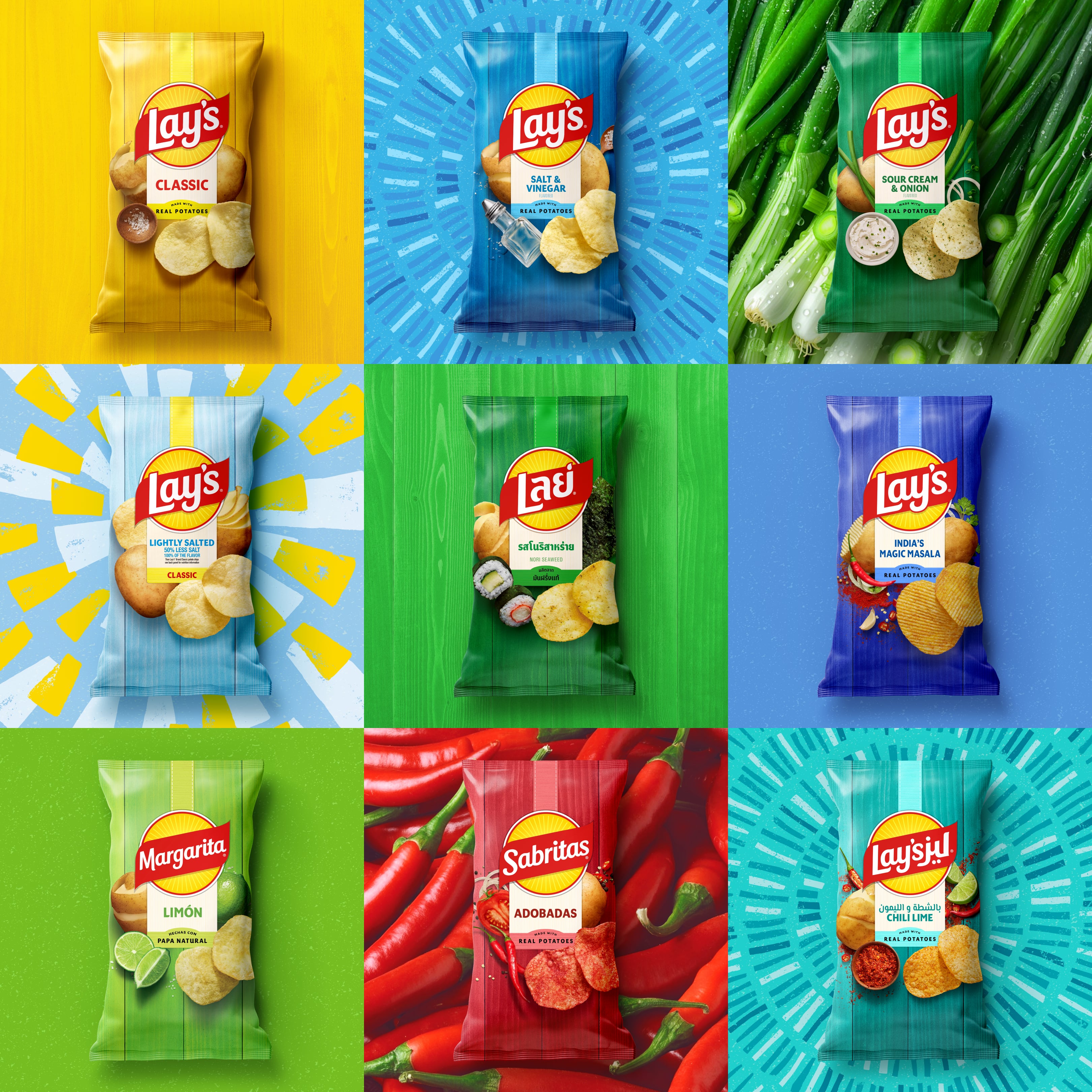 Lay's chip flavors