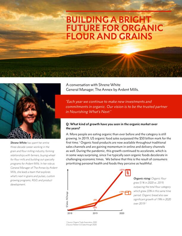 Building a Bright Future for Organic Flour and Grains