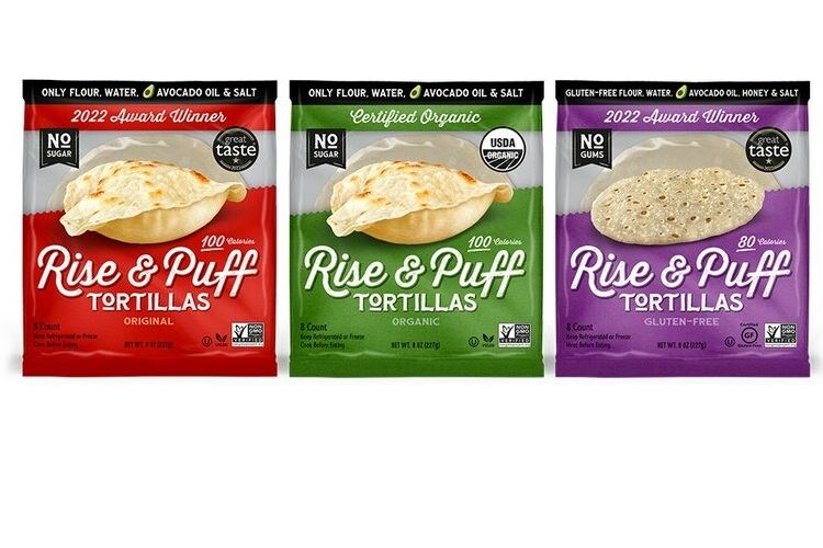 Rise & Puff debuts with line of heart-healthy clean label tortillas ‘that puff’