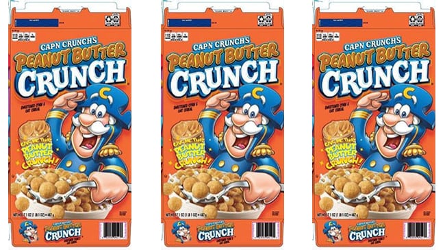 Quaker Oats recalls Cap’n Crunch over possible Salmonella risk