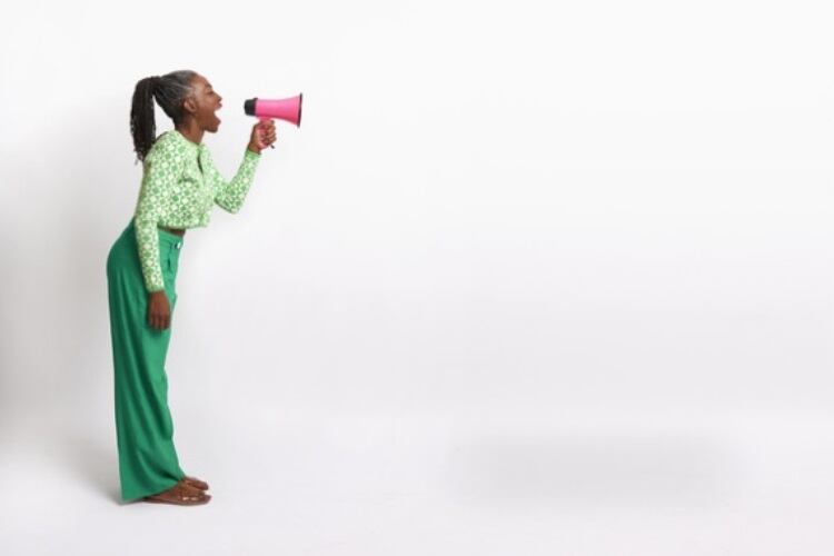 Loudspeaker-woman-alone-We-Are.jpg