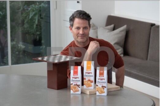 Pepperidge Farm has collaborated with interior designer Nate Berkus for its Chessmen Cookie Boar