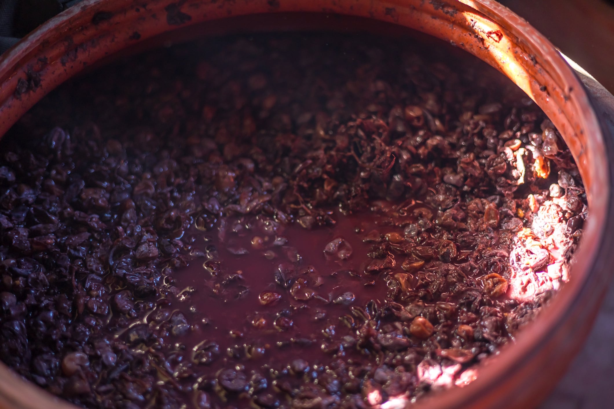 Fermented grape container Fani Kurti GettyImages