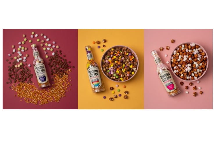 Popcorn Kitchen's bottle popcorn kits