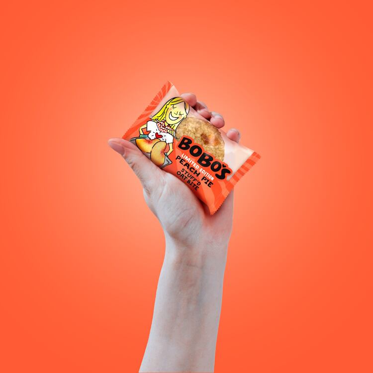 Bobo’s Peach Pie Stuff’d Oat Bites