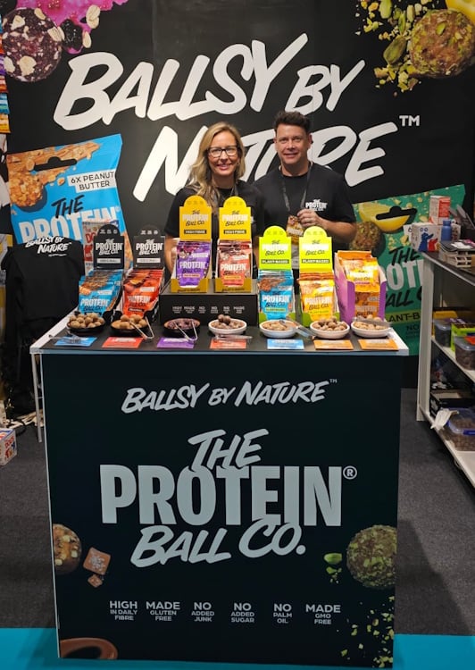Matt & Hayley Hunt, founders of The Protein Ball Co.