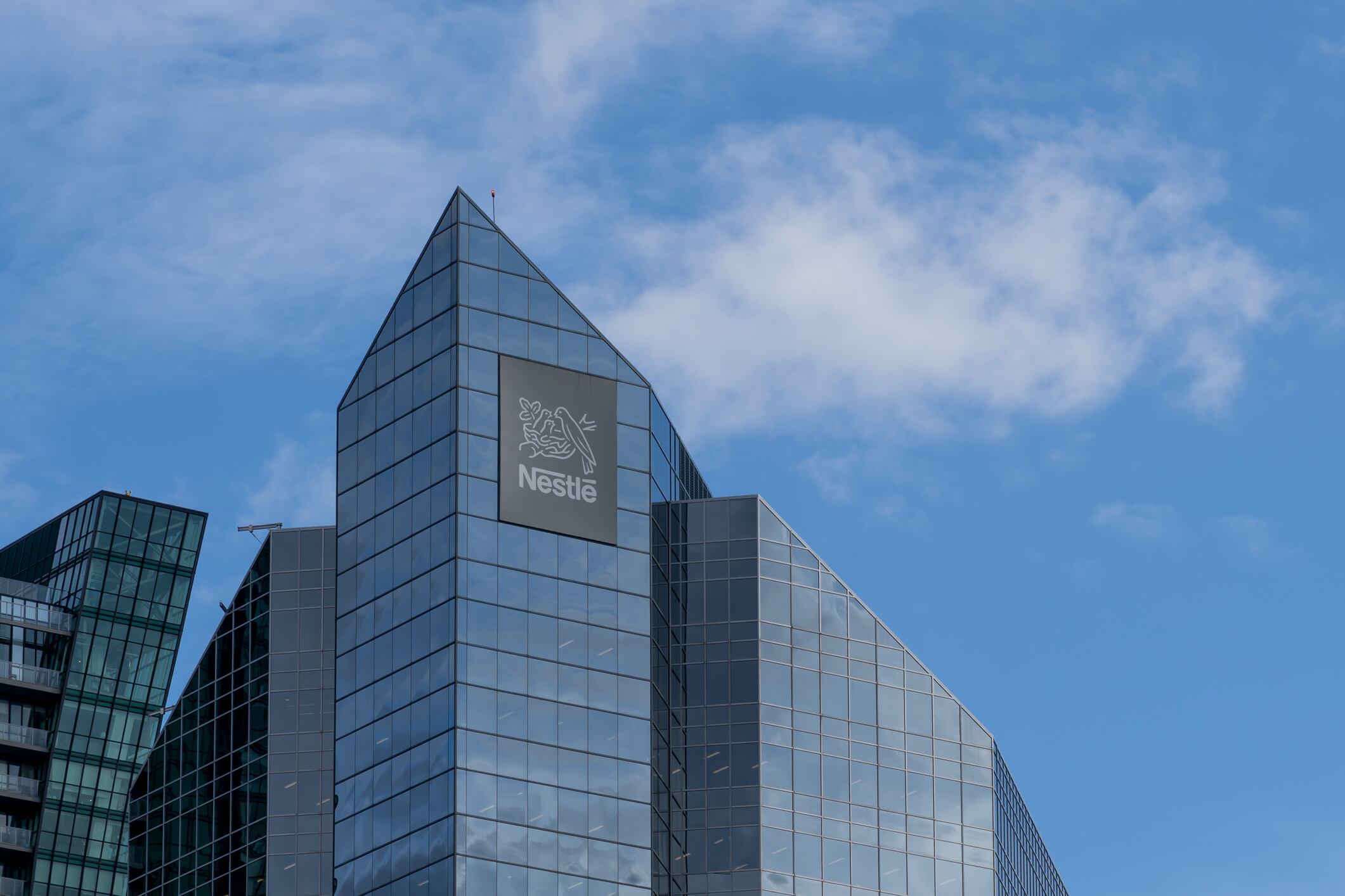 Nestlé’s Canada corporate headquarters - Sheppard Avenue West, North York, Toronto, Canada.