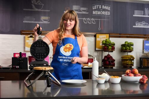 Kaylee Voight, winner of Hampton by Hilton's inaugural Guest Waffle Boss competition