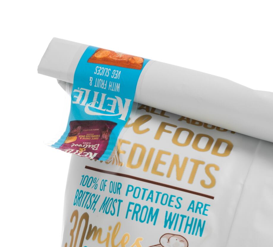 Kettle Foods partners with Essentra Tapes on its Re:close packs
