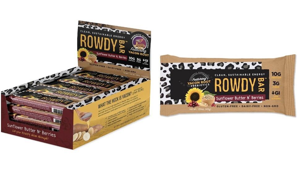 Digestive health: Rowdy Prebiotic Foods introduces new energy bar sweetened with yacón root