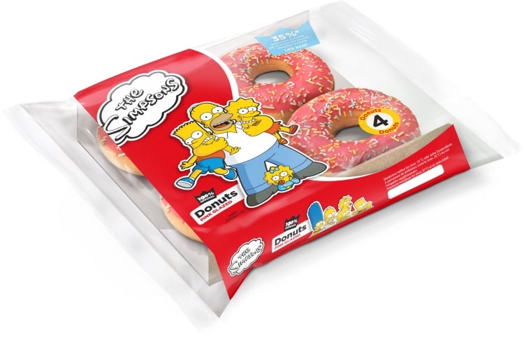 Bart, Homer and Marge (Simpson) join the growing movement to slash fat and sugar in treats
