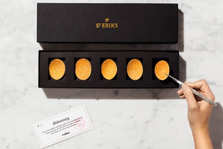The time is ripe to reproduce the world’s most expensive potato crisps