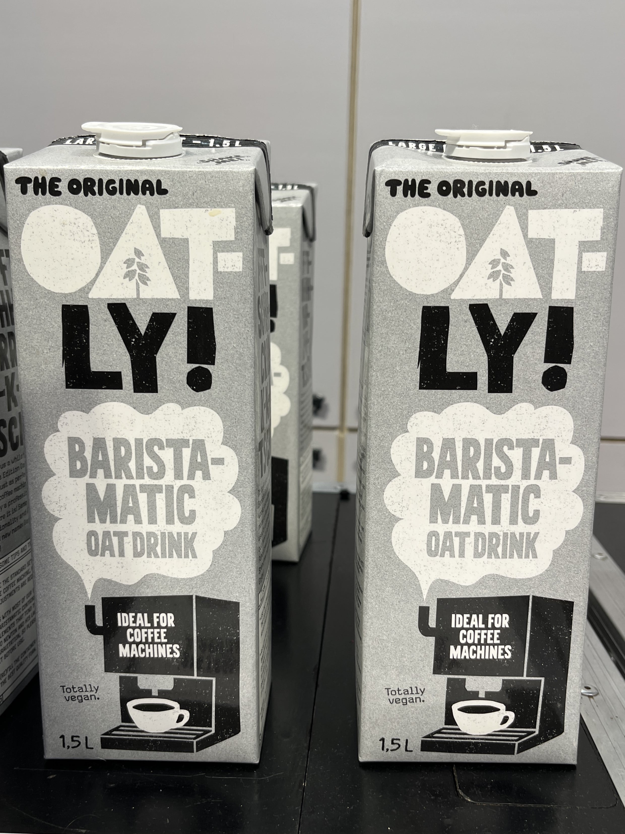 Oatly's BaristaMatic oatmilk for foodservice was debuted at the show.