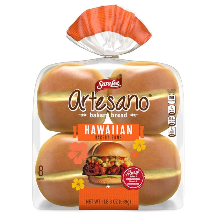 Sara Lee Artesano Hawaiian Buns