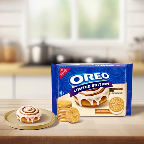 OREO Cinnamon Bun Cookies