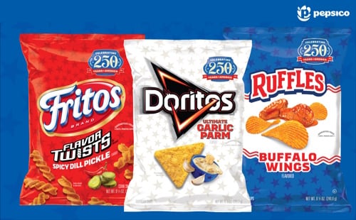 Doritos Fritos Ruffles Summer LTO.