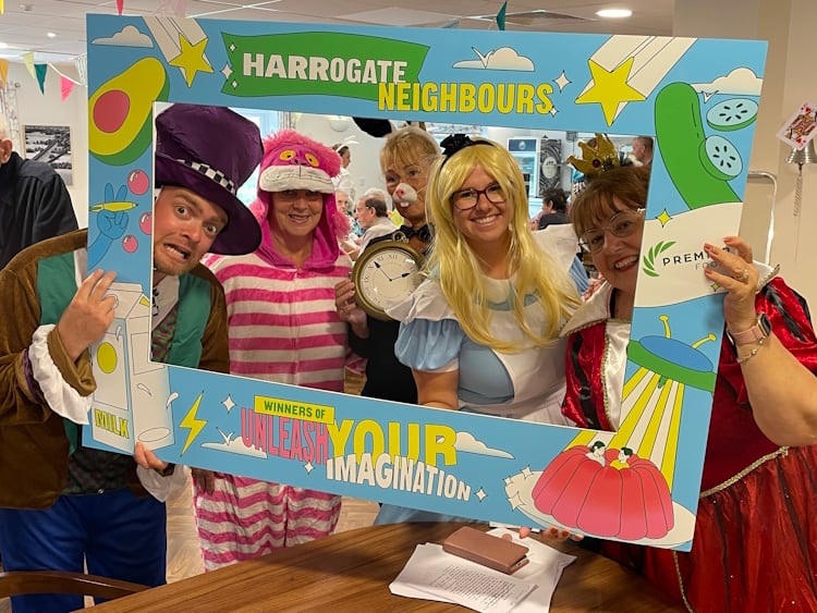 Premier Foods throws a wonderland party for Harrogate Neighbours