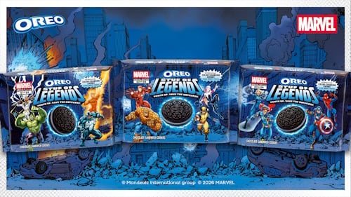 MARVEL OREO Stuf of Legends Cookie Packs