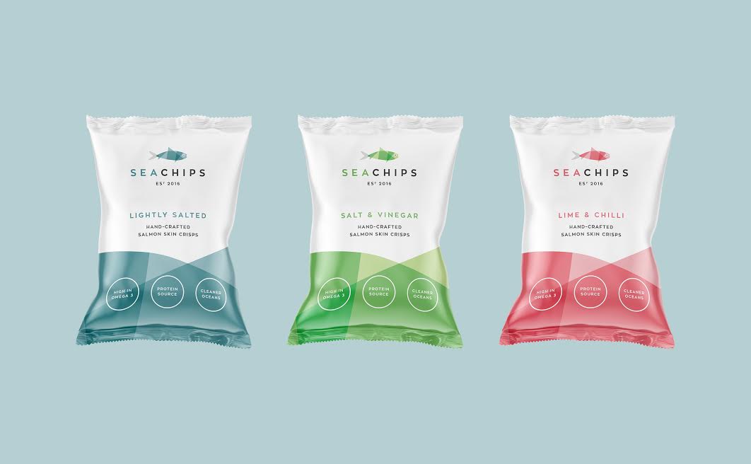 Nothing fishy here: Salmon skin crisps are protein-packed alternative to potato chips