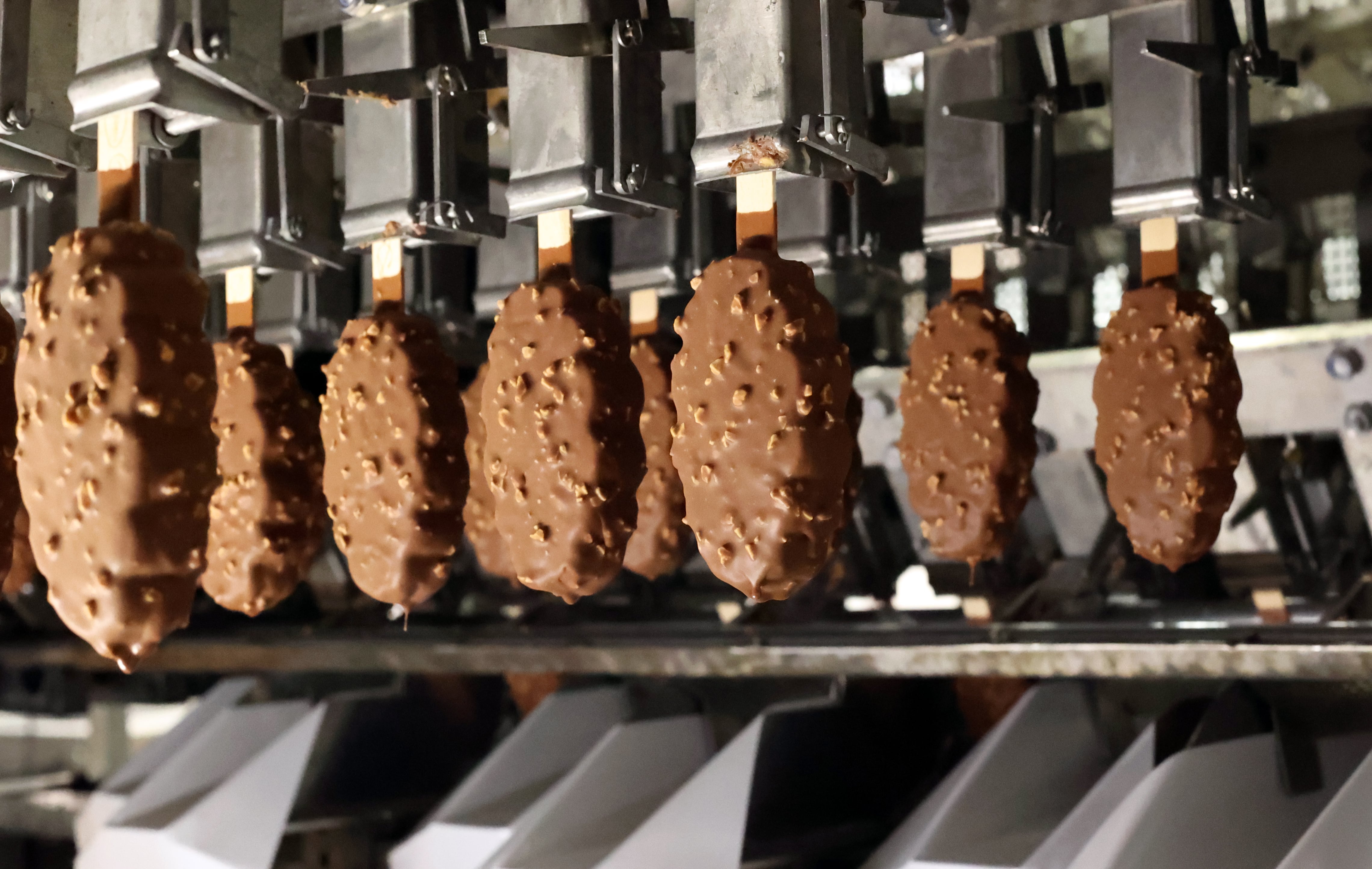 Haagen-Dazs' factory in Arras, France, produces ice cream for more than 90 countries globally.
