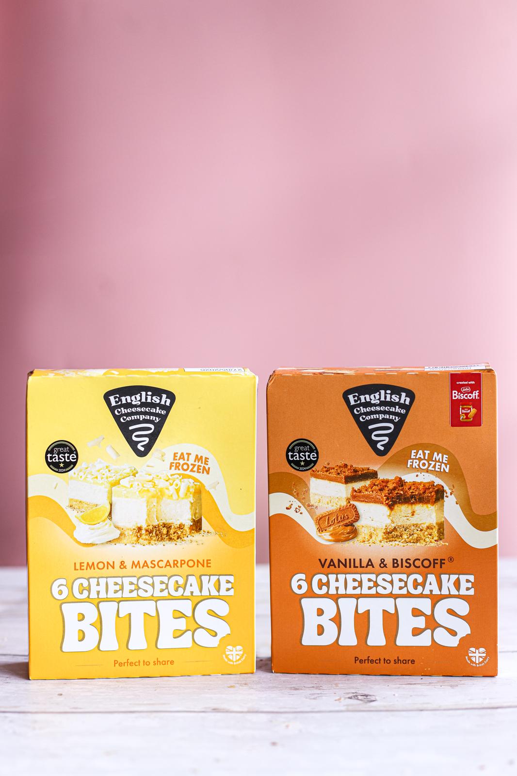 The English Cheesecake Company has introduced bite-sized cheesecakes to address the permissible indulgence trend.