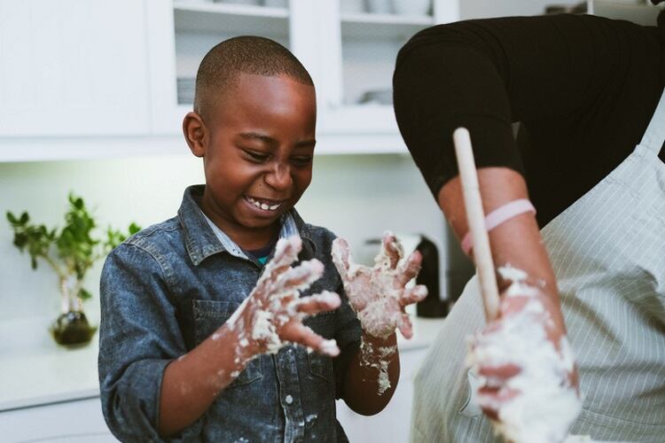 Home baking black boy HelloAfrica