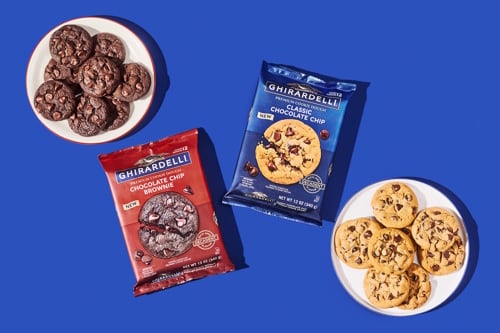 Ghirardelli's Premium Refrigerated Cookie Dough line