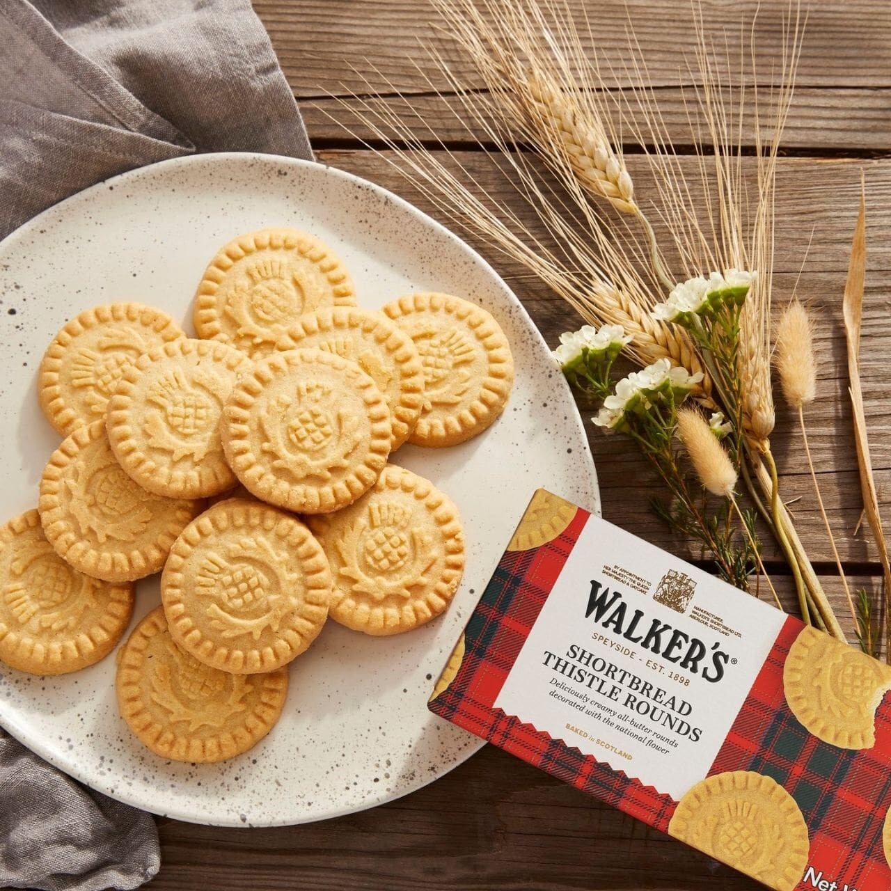 Walker's Shortbread Thistle Rounds