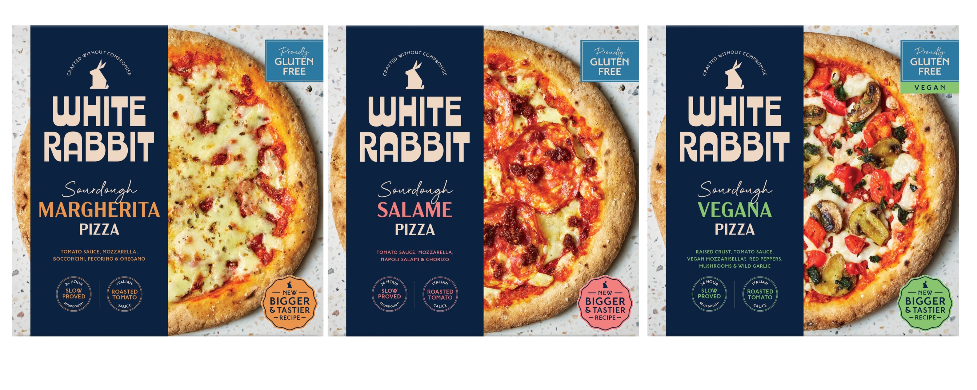 White Rabbit chilled pizza