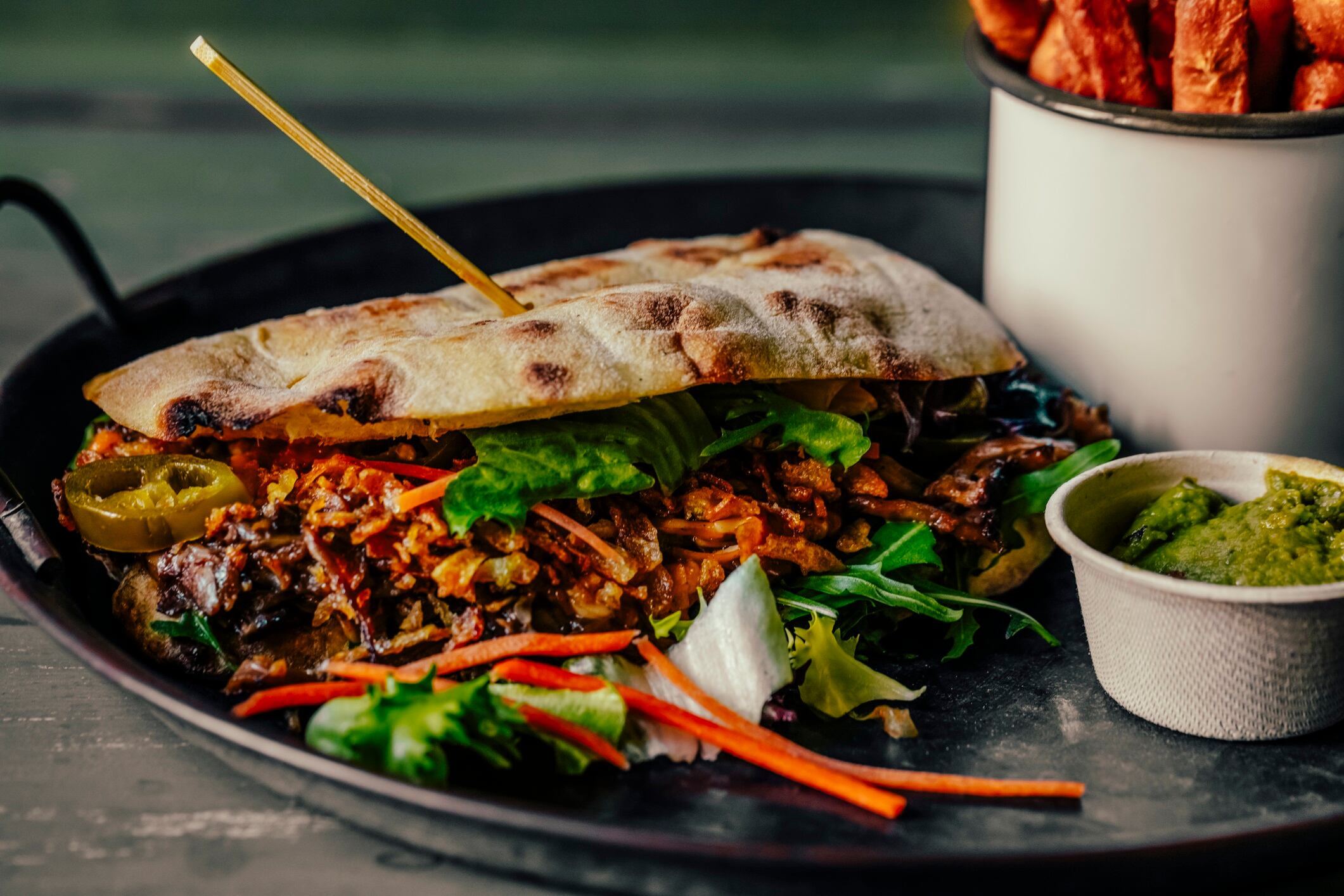 Vegan Pulled Mushroom Sandwiches