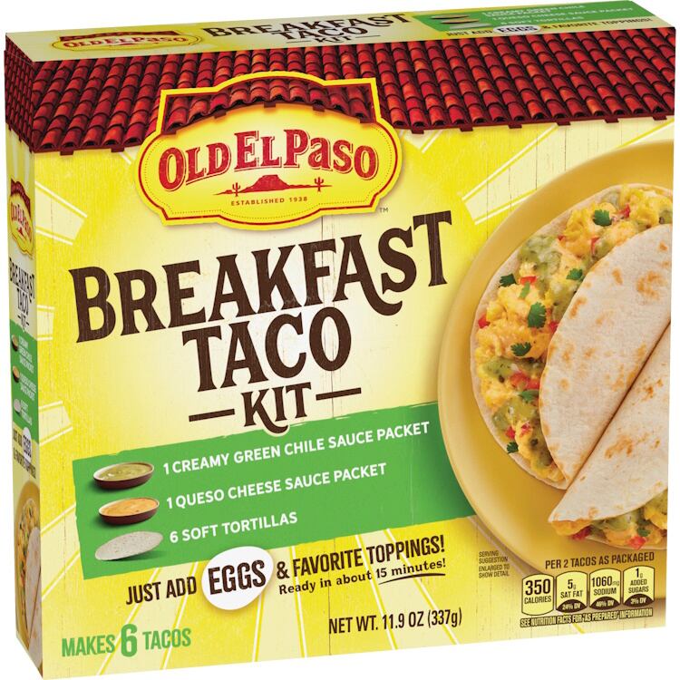 Old El Paso Breakfast Taco Kit