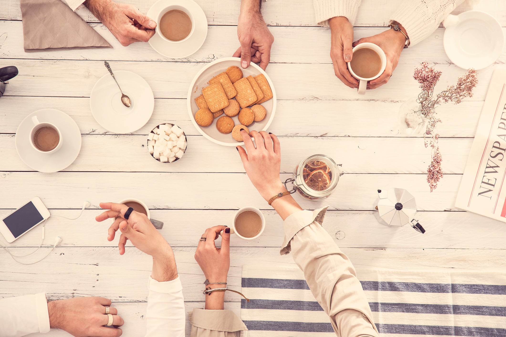 People drinking coffee seb_ra GettyImages