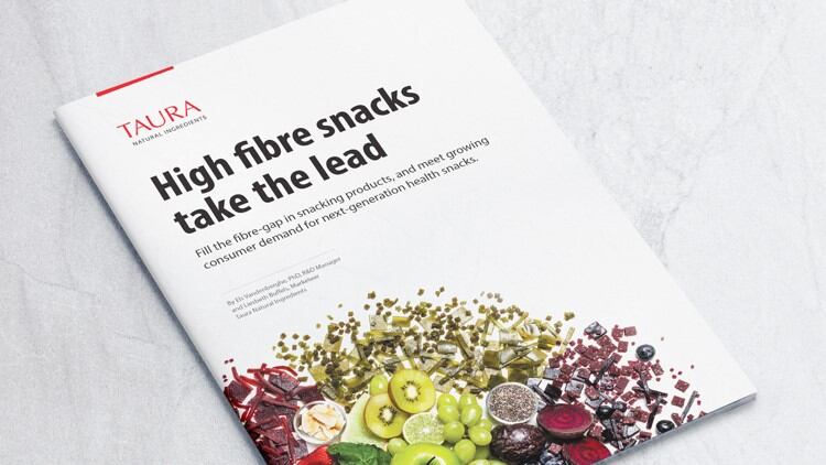 High fibre snacks take the lead
