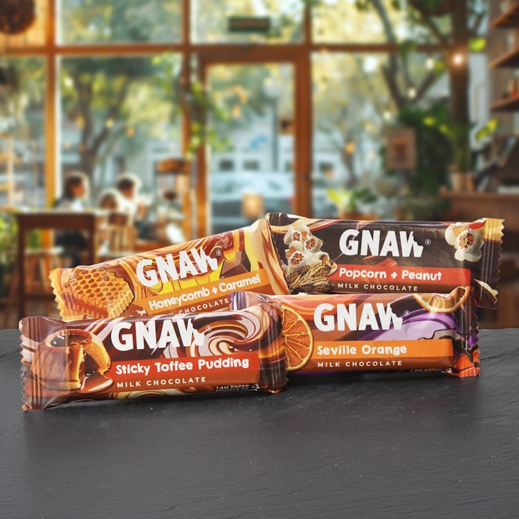 Gnaw chocolate bars