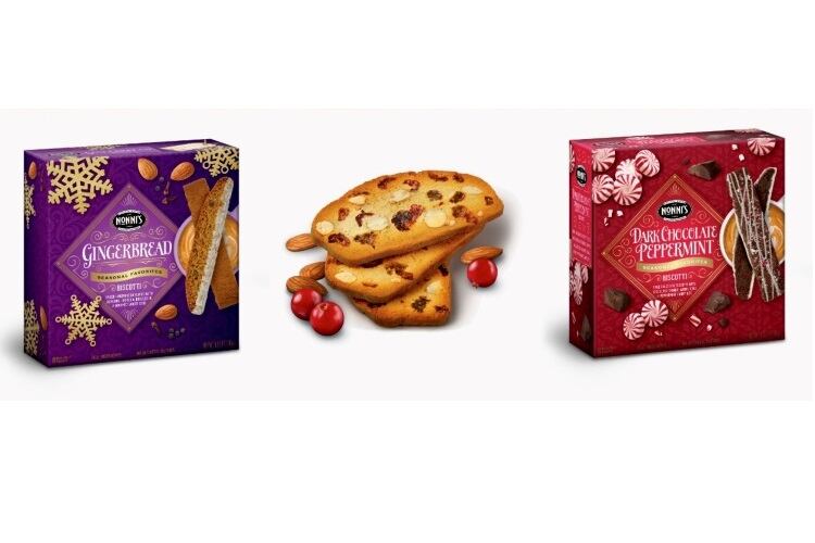 Nonni's seasonal biscotti