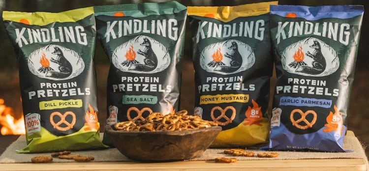 Kindling Protein Pretzels