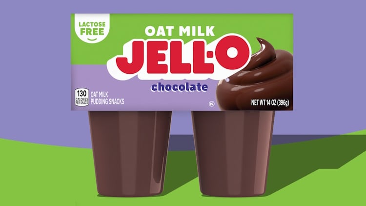 Oat milk Jell-O