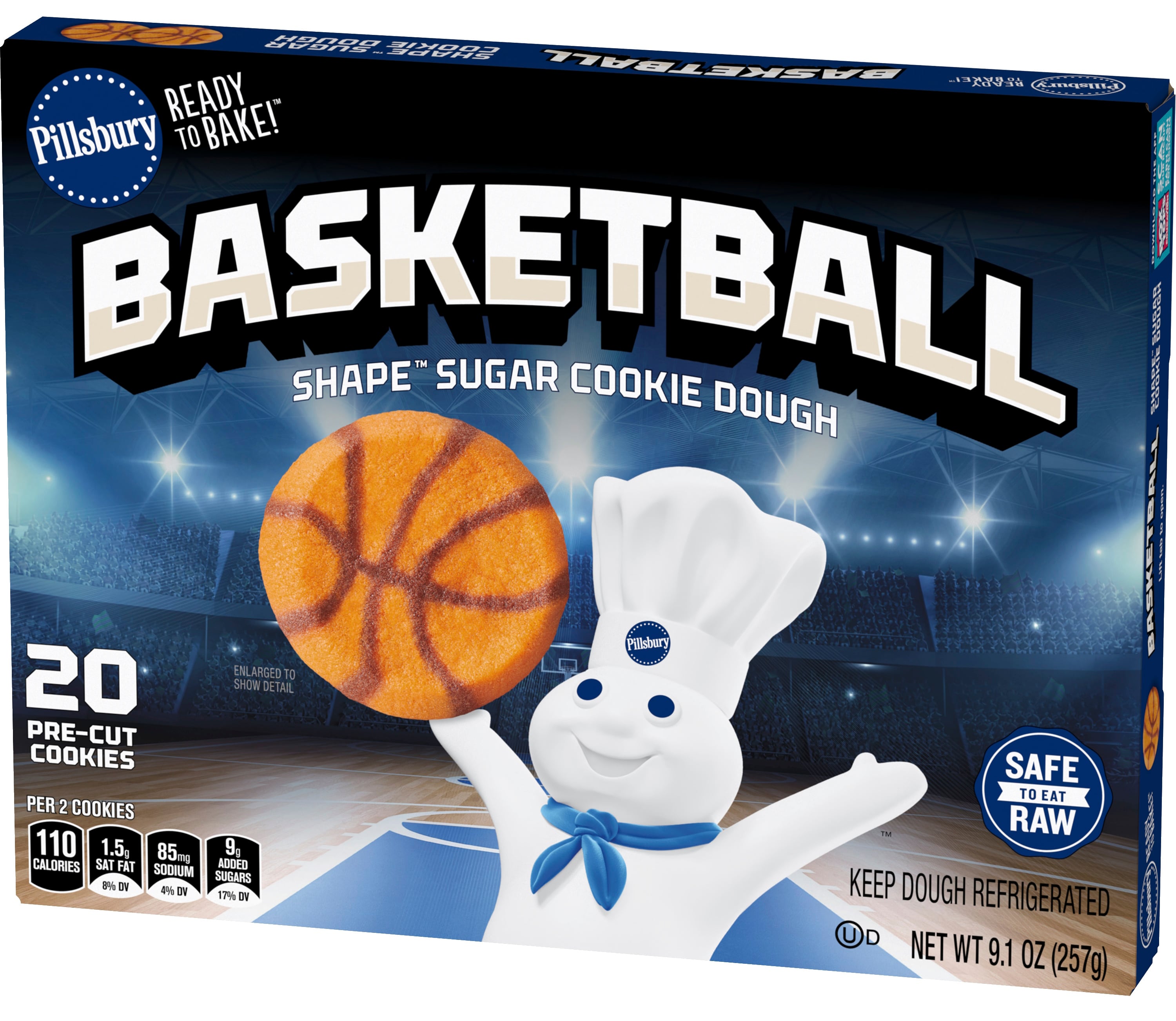 Pillsbury Basketball Shape Sugar Cookies