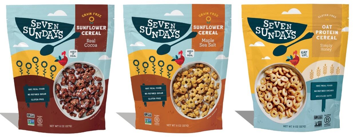 Seven Sundays cereal lineup