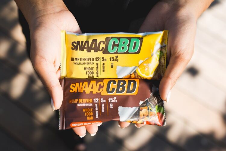 SNAAK Bar launches first-ever hemp CBD sports bar on US market