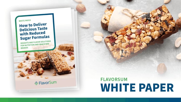 Deliver Delicious Taste in Reduced Sugar Formulas