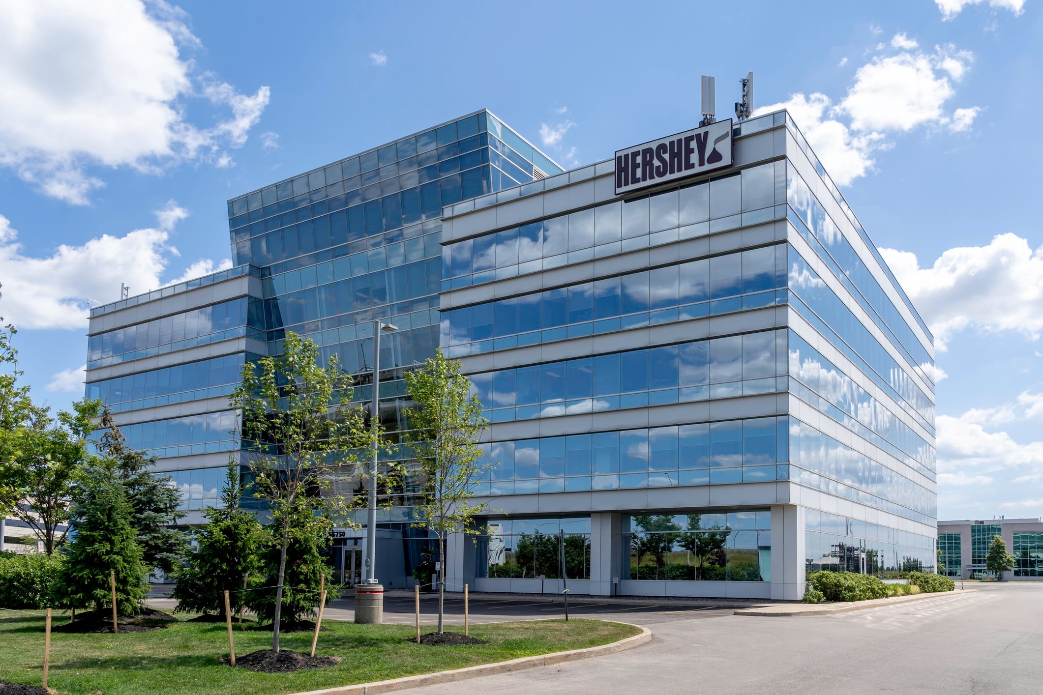The Hershey Company building - Mississauga, Canada.