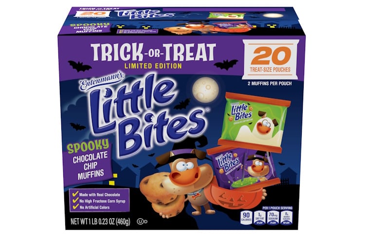 Little Bites Spooky Chocolate Chip Muffins